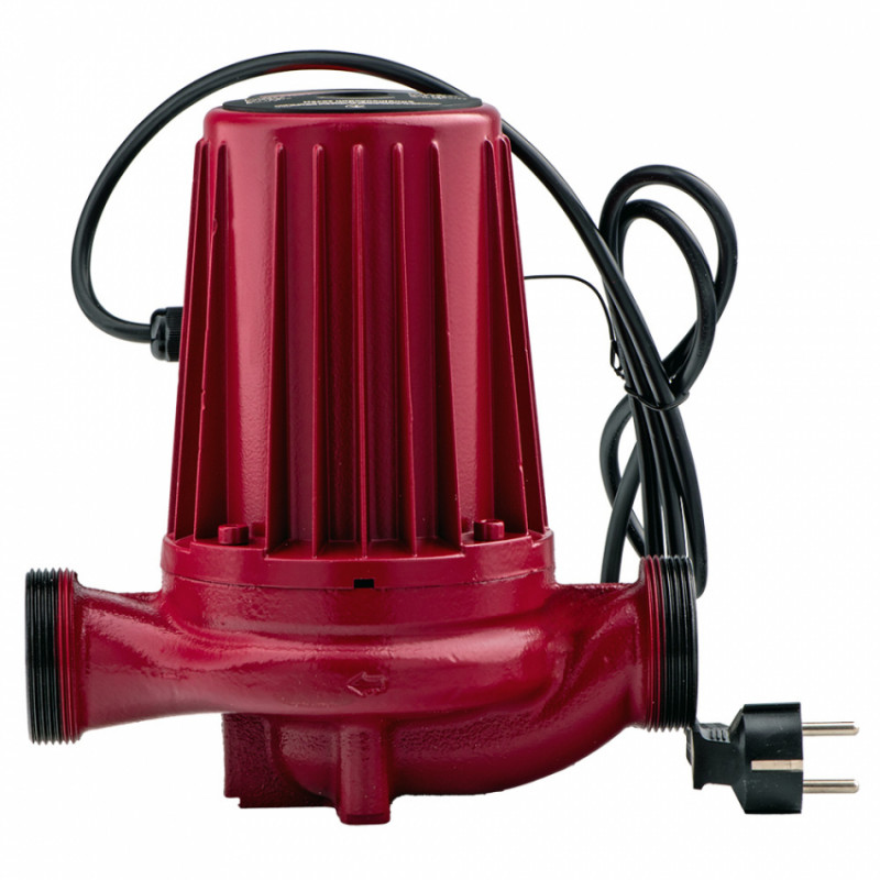 Насос циркуляційний 0.5кВт Hmax 12м Qmax 190л/хв Ø2" 220мм гайки Ø1¼" AQUATICA (774163)-774163