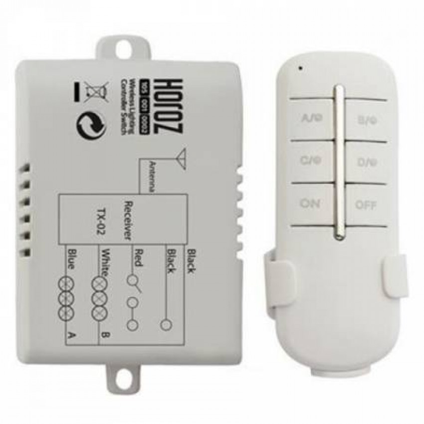 Пульт люстр дволінійний CONTROLLER-2 max 300W-105 001 0002