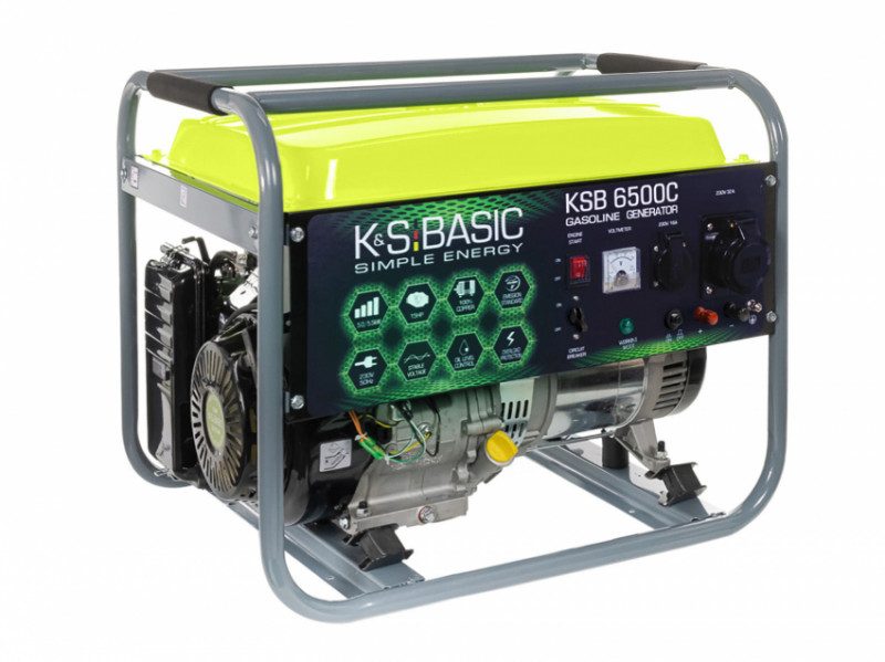 Бензиновий генератор «K&S BASIC» KSB 6500C-KSB 6500C
