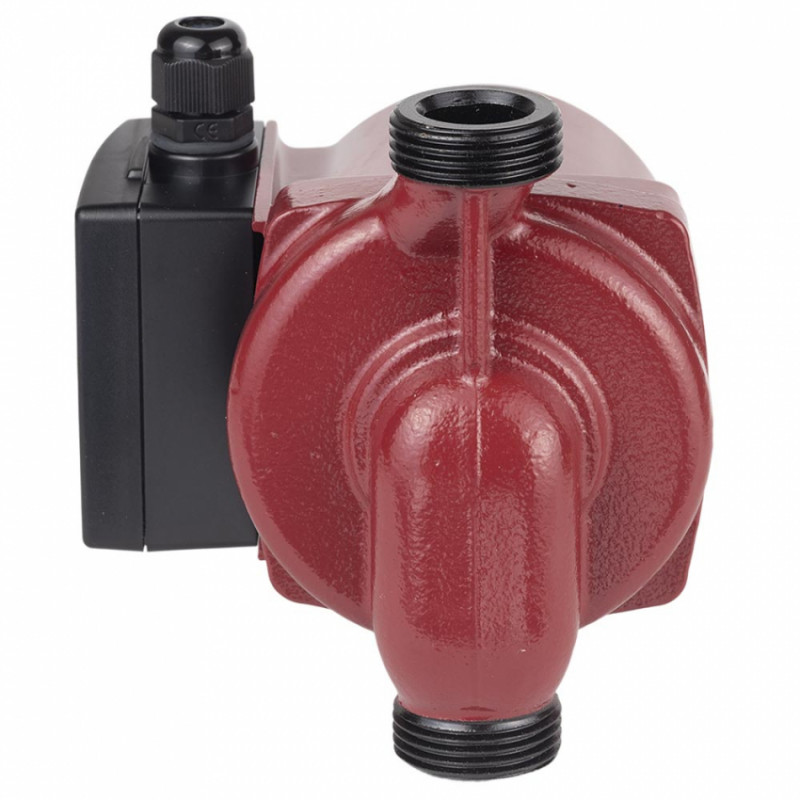 Насос циркуляційний 100Вт Hmax 6м Qmax 75л/хв Ø1" 130мм гайки Ø¾" AQUATICA (774131)-774131