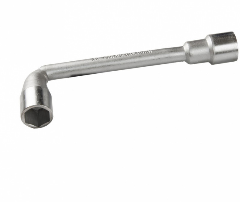 Ключ торцевий з отвором L-подібний MASTERTOOL 22 мм CRV 73-4022-73-4022