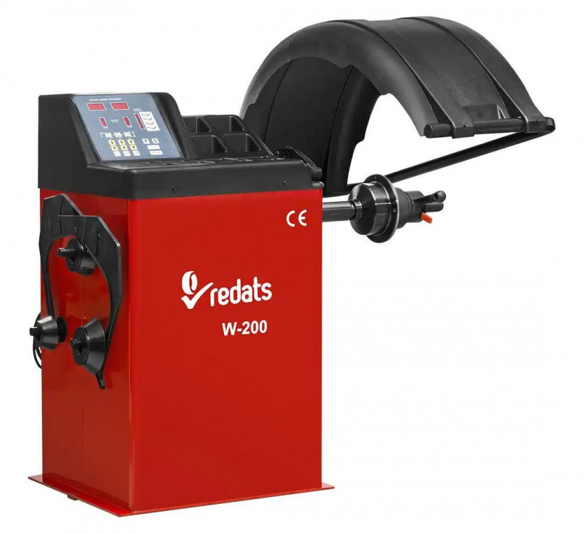 Напіватоматичний балансувальний верстат REDATS W-200 (ALU4, 230 V, 10" - 24")-13-00-18