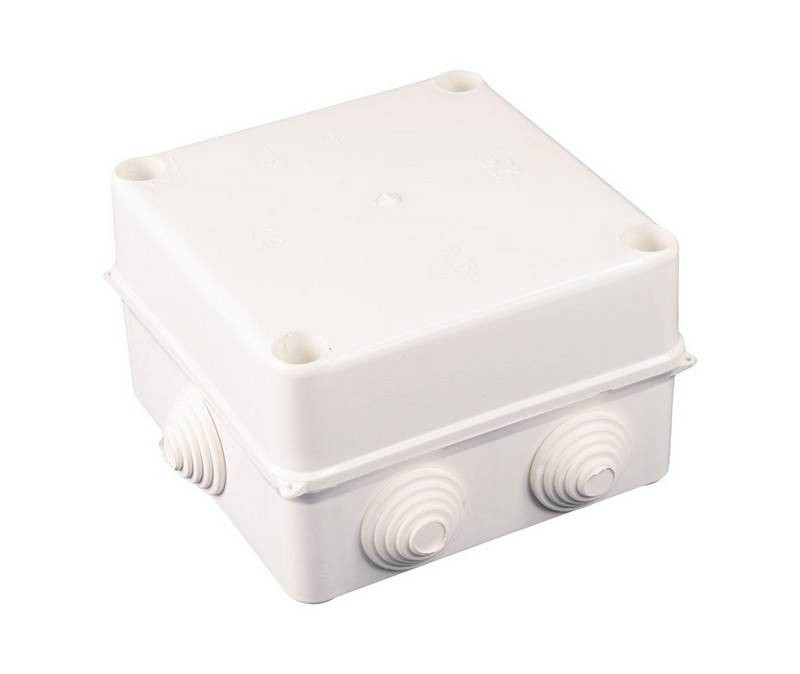 Коробка розподільна герметична ГОСПОДАР РК-5 135х135х80 мм 6 гермовводів 94-0221-94-0221