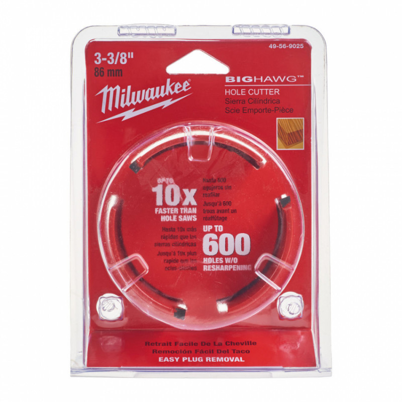 Коронка по дереву MILWAUKEE BIGHAW діаметр 86мм-49569025