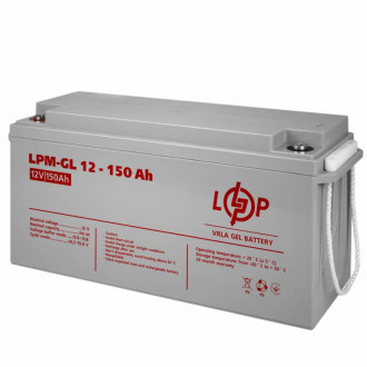 Акумулятор гелевий LPM-GL 12V - 150 Ah-[articul]