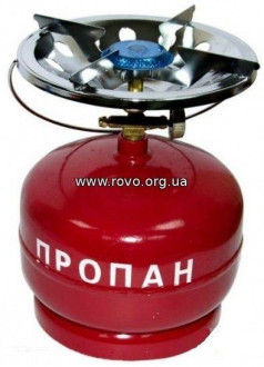 Турист із пропановим балоном на 5 літрів.-[articul]