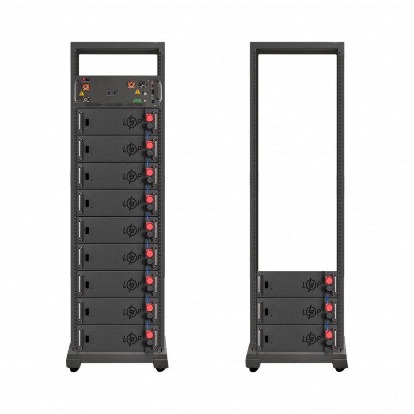 Акумулятор LP LiFePO4 Battery HVM 614,4V 100Ah (61440 Wh) BMS 160А P AB Lrack black-