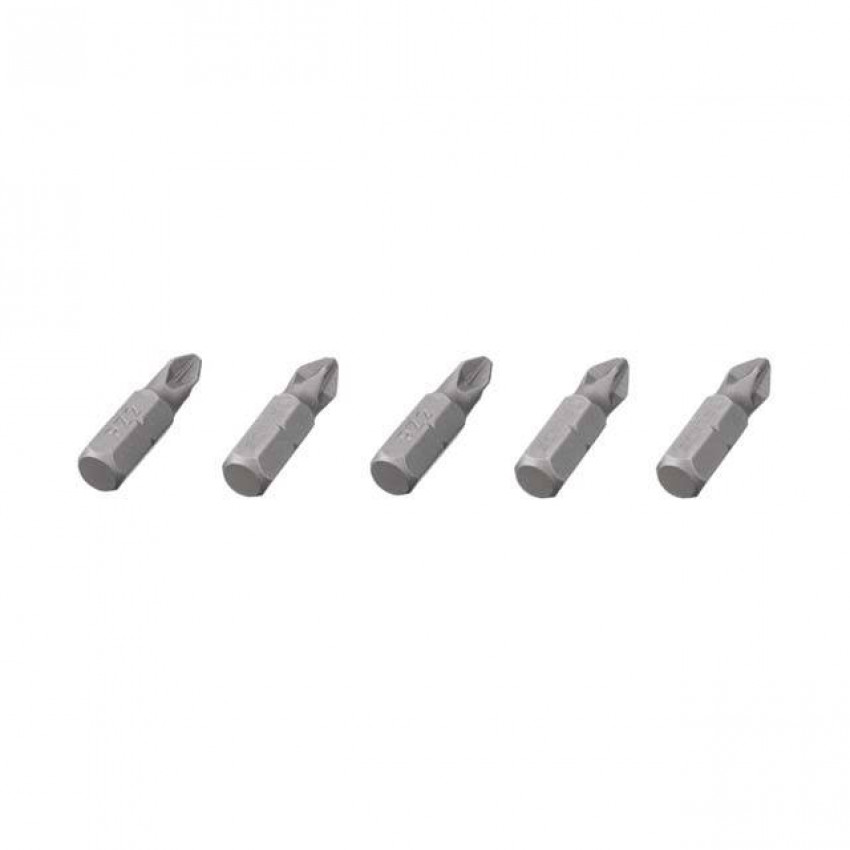 Комплект отверточних насадок PZ2 1/4 "* 25мм, ACR, S2, уп. 5од., STORM INTERTOOL VT-0209-VT-0209