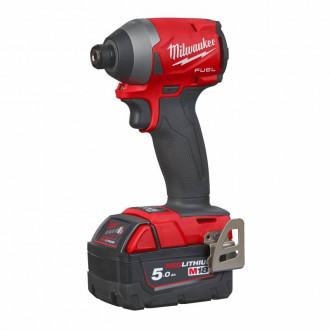 Імпульсний ударний шуруповерт акумуляторний 1/4&quot; HEX MILWAUKEE, M18 FID2-502X, 226Нм, (зарядний пристрій, 2 акум.Х 5Ач, HDкейс)-[articul]