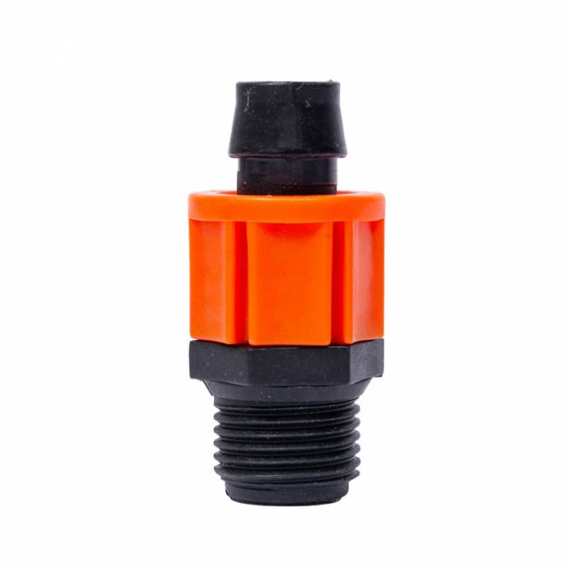 З'єднання для крапельної стрічки Ø16мм н/р 1/2" FLORA (5079434)-5079434