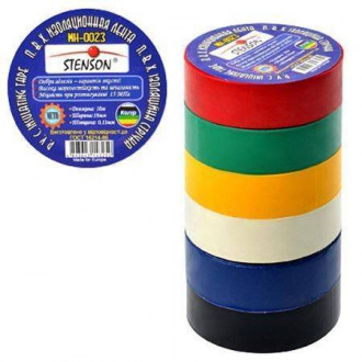 Ізолента PVC 10м &quot;STENSON&quot; асорти-[articul]