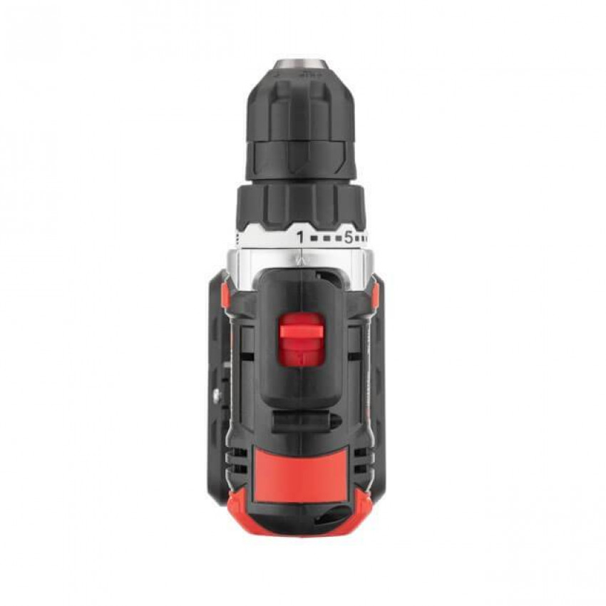 Дриль-шурупокрут акумуляторний Li-Ion 18 В, 25 Nm, 0-400/0-1500 об/хв, 2x2.0 Аг INTERTOOL WT-0314-WT-0314