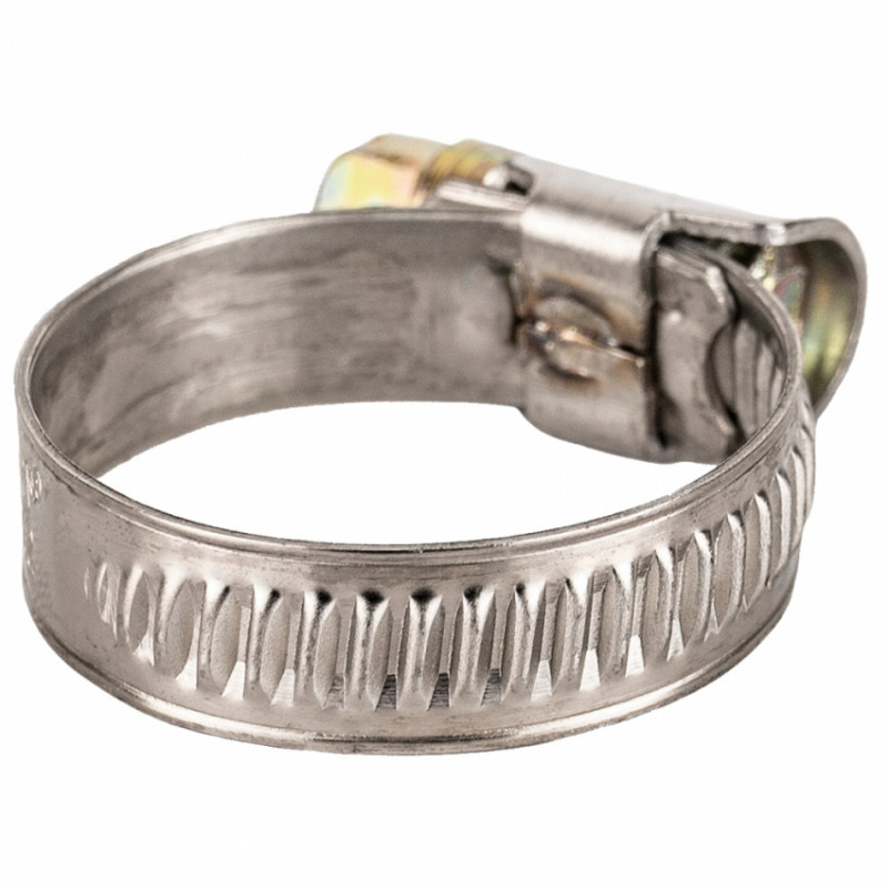 Хомут черв'ячний нержавіючий 9мм D16-27мм 25шт Sigma (2510051)-2510051