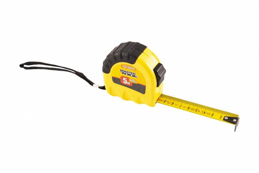 Рулетка MASTERTOOL "Shiftlock" 5 м 19 мм нейлонове покриття 62-5019-62-5019