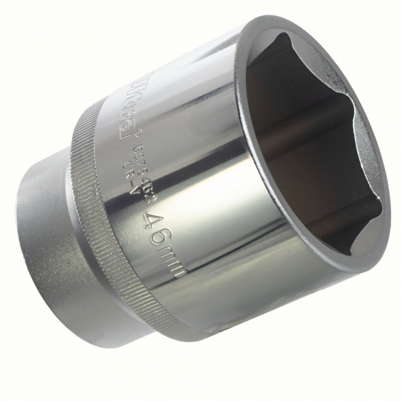 Насадка шестигранна 3/4" 46мм CrV ULTRA (6075462)-6075462