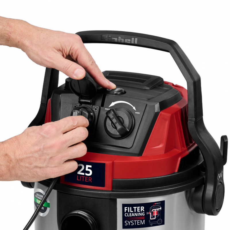 Пилосос будівельний Einhell TE-VC 2580 SACL (2347435)-