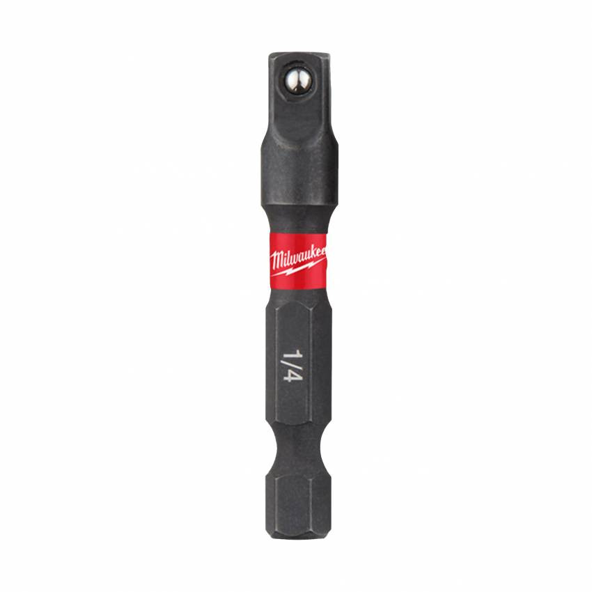 Перехідник MILWAUKEE з 1/4" HEX на 1/4" квадратний хвостовик-4932471826