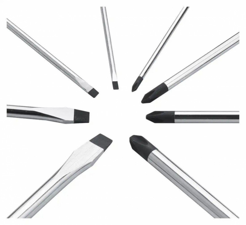 Набір викруток BOXO (8 елементів)-07-00-54