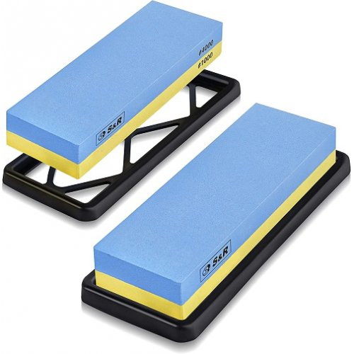 Набір точильних брусків S & R 4 предмета 4000/1000; 120/240-123100402