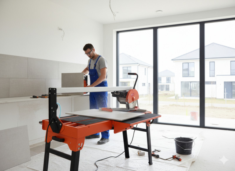 Електроплиткоріз TSW230N-920 220В/1200Вт довжина різу 920мм, круг 230*25,4мм-GTMTSW230N-920