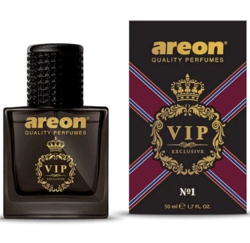 Ароматизатор VIP спрей №1 скло 50 мл Чорний дизайн Areon-085016