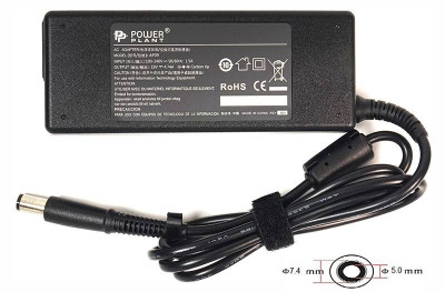 Адаптер для ноутбука PowerPlant HP 220V, 19V 90W 4.74A (7.4*5.0)-[articul]