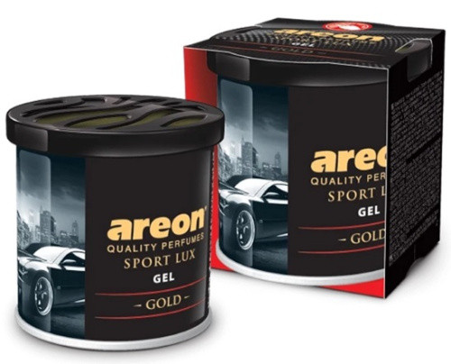Ароматизатор Sport Lux гель консерва Золото (Gold) Areon-085026