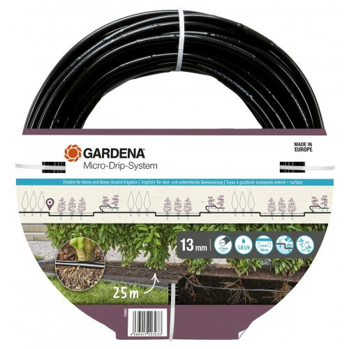 Шланг для мікрокрапельного поливу Gardena Micro-Drip-System 13 мм 25 м-13503-20.000.00