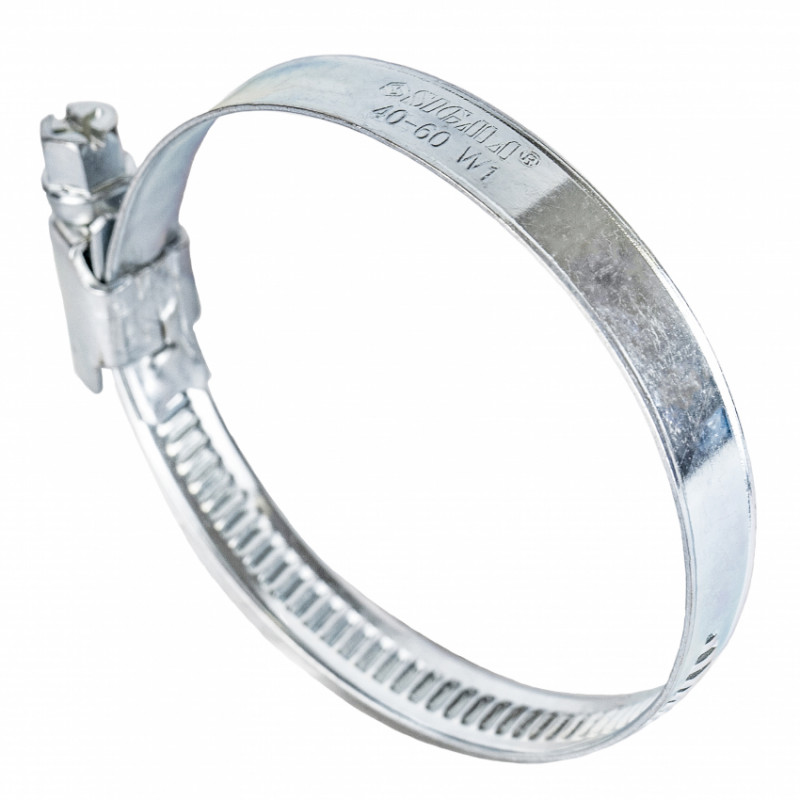 Хомут черв'ячний оцинкований 9мм D40-60мм 10шт Sigma (2511111)-2511111