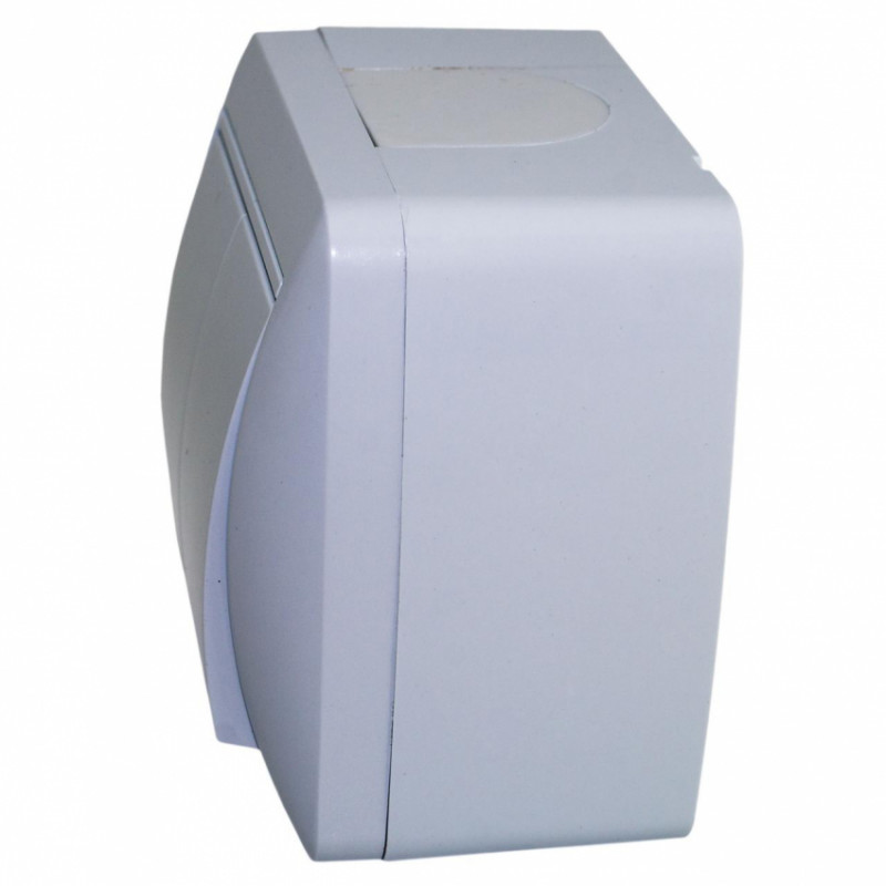 Вимикач накладний Quantum двоклавішний бризкозахищений білий, 1шт/уп-QM-BMHB-00020