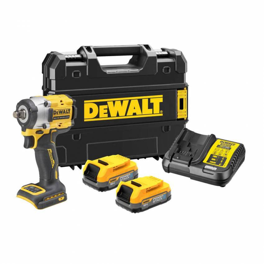 Гайковерт ударний акумуляторний безщітковий DeWALT DCF921E2T-DCF921E2T