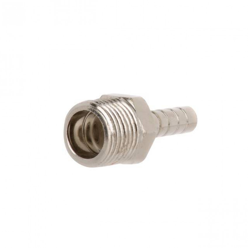 Перехідник із зовнішньою різьбою 1/4" на шланг 6 мм INTERTOOL PT-1843-PT-1843