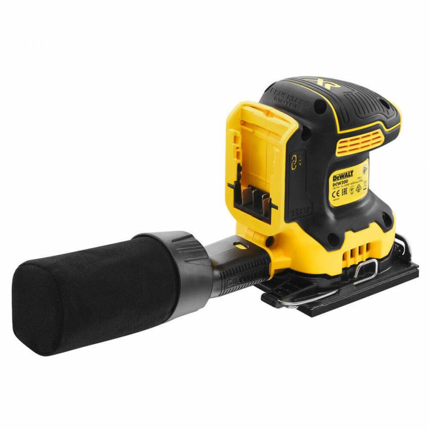 Шліфмашина вібраційна акумуляторна DeWALT DCW200NT-DCW200NT