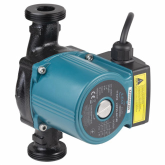 Насос циркуляційний 96Вт Hmax 6м Qmax 66л/хв Ø1½&quot; 180мм гайки Ø1&quot; LEO 3.0 (774432)-[articul]