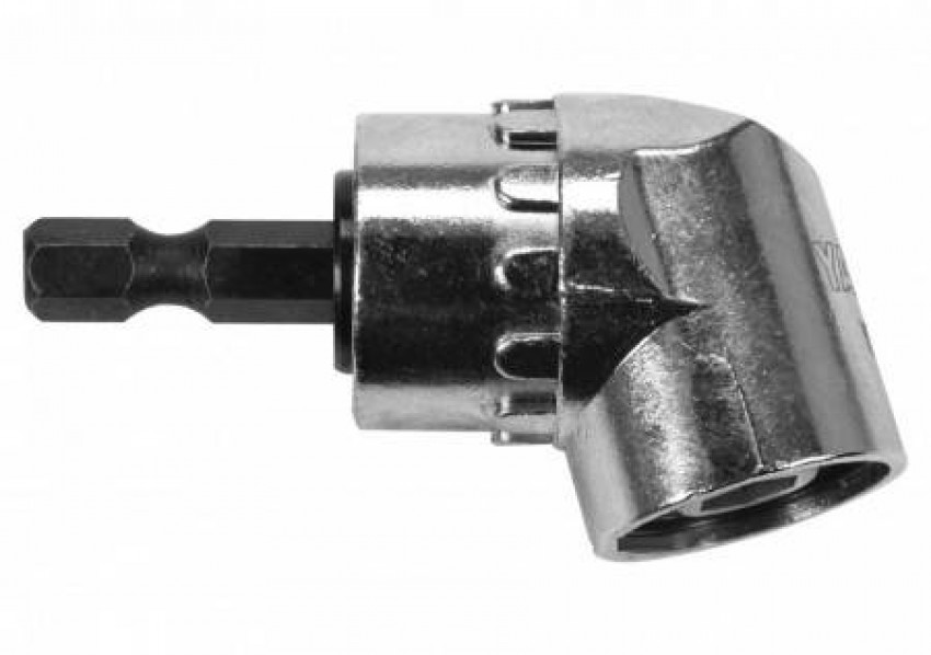 Тримач-адаптер кутовий YATO: HEX - 1/4", L=37 мм, F=12 Нм, під кутом 105°-YT-04632
