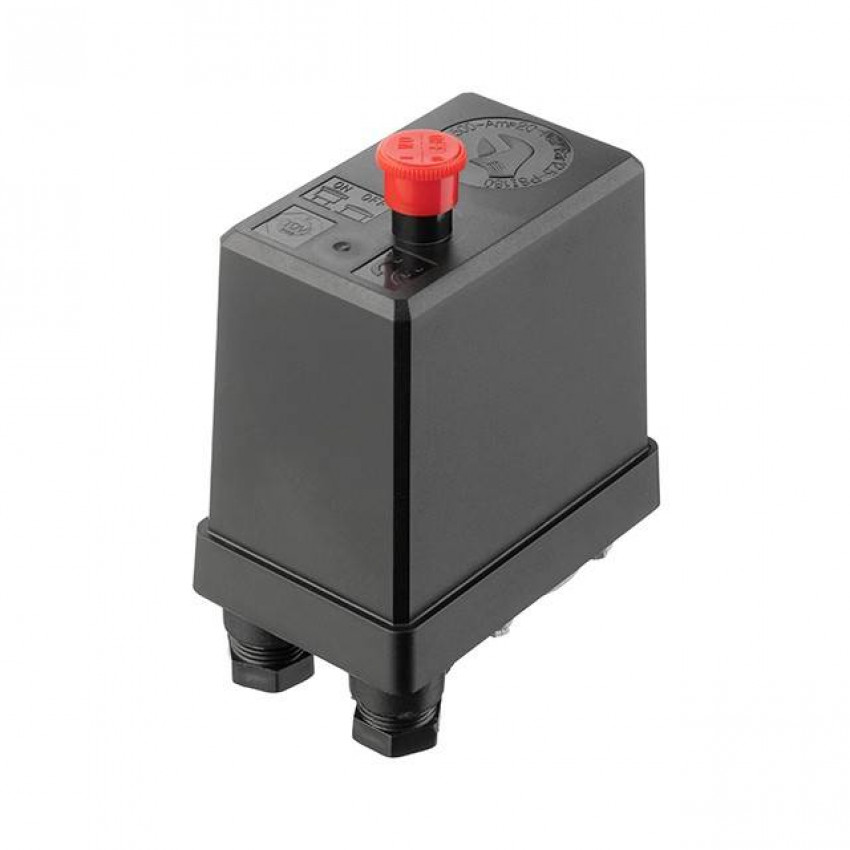 Пресостат 380В (блок автоматики компресора) 10 bar INTERTOOL PT-9096-PT-9096