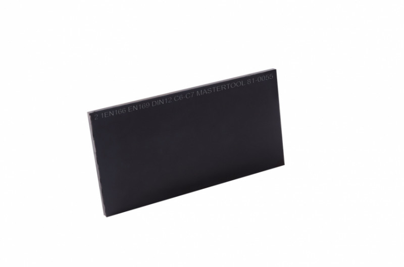 Скло захисне для зварювання MASTERTOOL тип С6 (DIN 12) 52х102 мм 81-0055-81-0055
