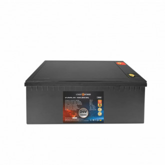 Акумулятор LP LiFePO4 24V (25,6V) - 140 Ah (3584Wh) (BMS 80A) пластик