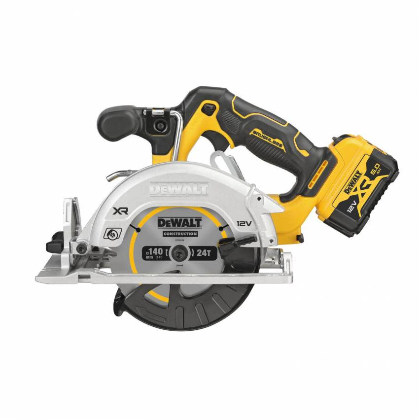 Пила дискова акумуляторна безщіткова DeWALT DCS512P2-DCS512P2