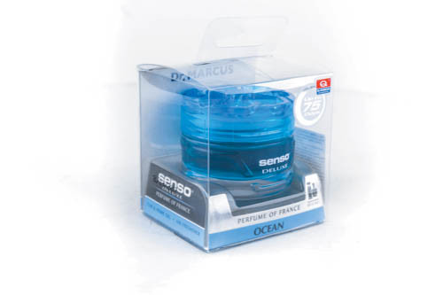 Ароматизатор SENSO DELUXE океан (Ocean) банка з гелем (під сидіння)-029685