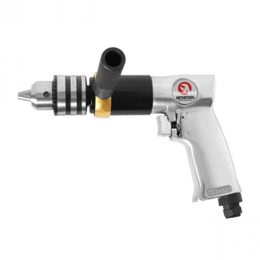 Дриль пневматичний з реверсом 1/2" INTERTOOL PT-0901-PT-0901