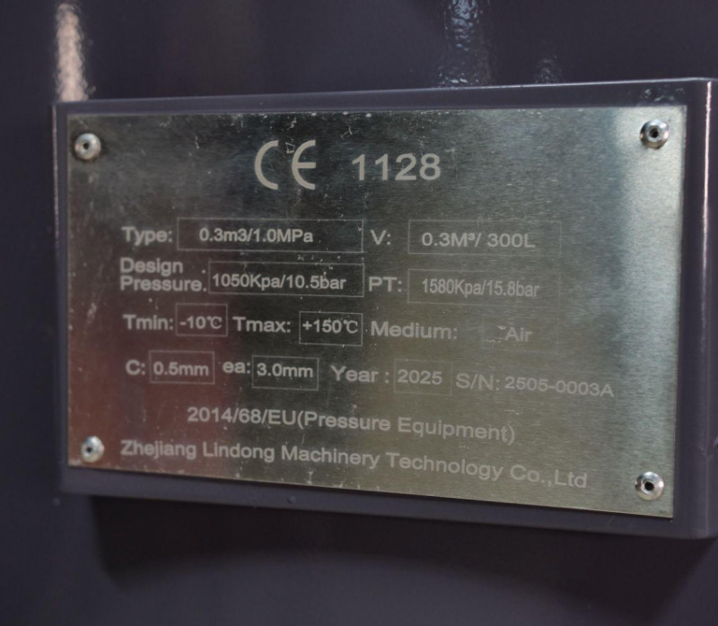 Ресивер Mast 10 Бар 300 л-Resiver 300L