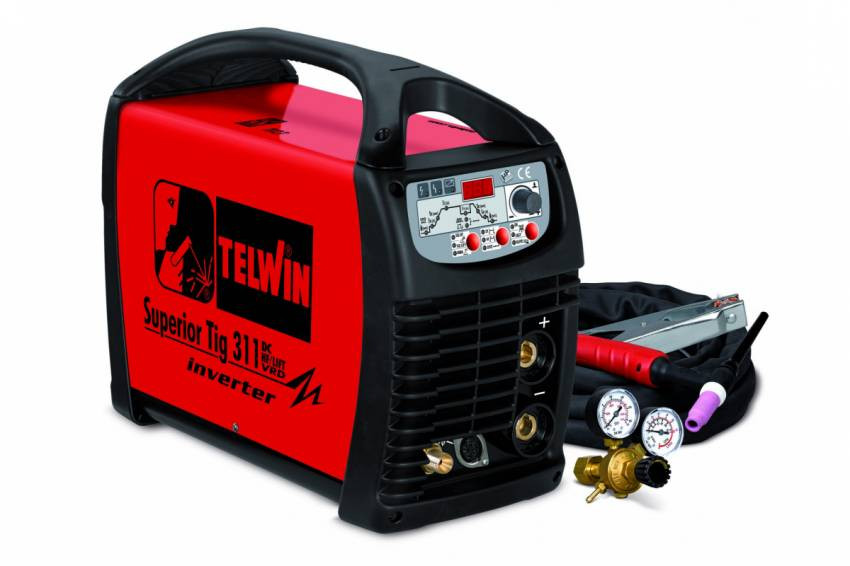Аппарат аргонно-дуговой сварки Telwin SUPERIOR TIG 311 DC-HF/LIFT VRD 230-400V-816037