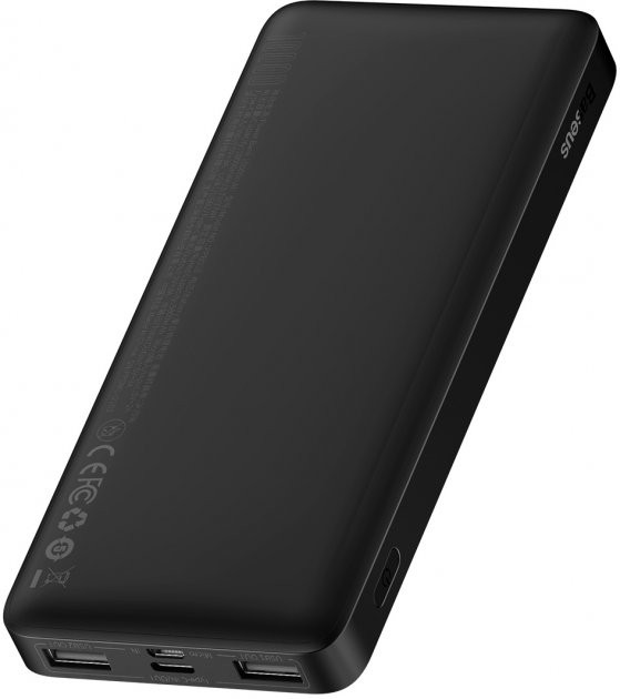 Зовнішній акумулятор Baseus Bipow Digital Display 10000mAh 15W Чорний (PPDML-I01)-