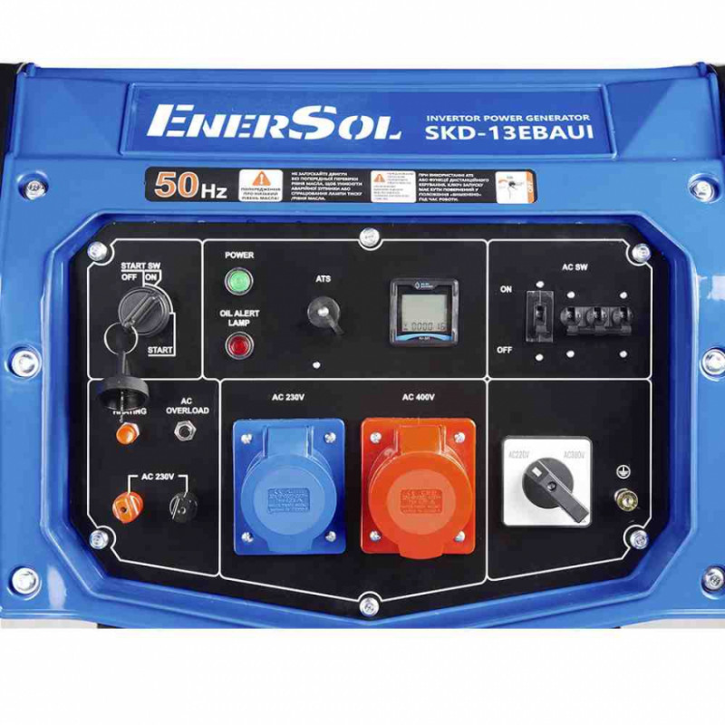 Генератор інверторний дизельний EnerSol SKD-13EBAUI-SKD-13EBAUI