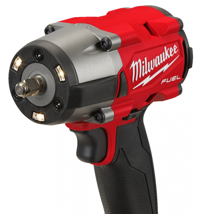 Гайкокрут акумуляторний безщітковий 3/8'' MILWAUKEE, M18 FMTIW2F38-502X, 813Нм, з кільцем (зарядний пристрій M12-18 FC, 2 акумул-4933479405