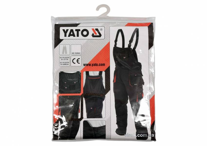 Напівкомбінезон робочий YATO розмір S-YT-80152