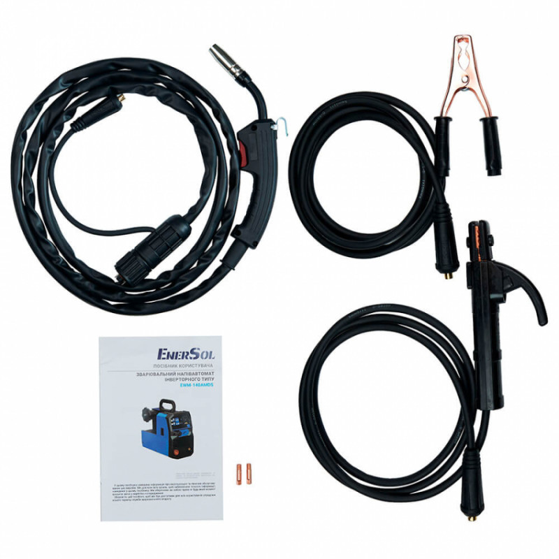 Зварювальний напівавтомат інверторний EnerSol EWM-140AMDS-EWM-140AMDS
