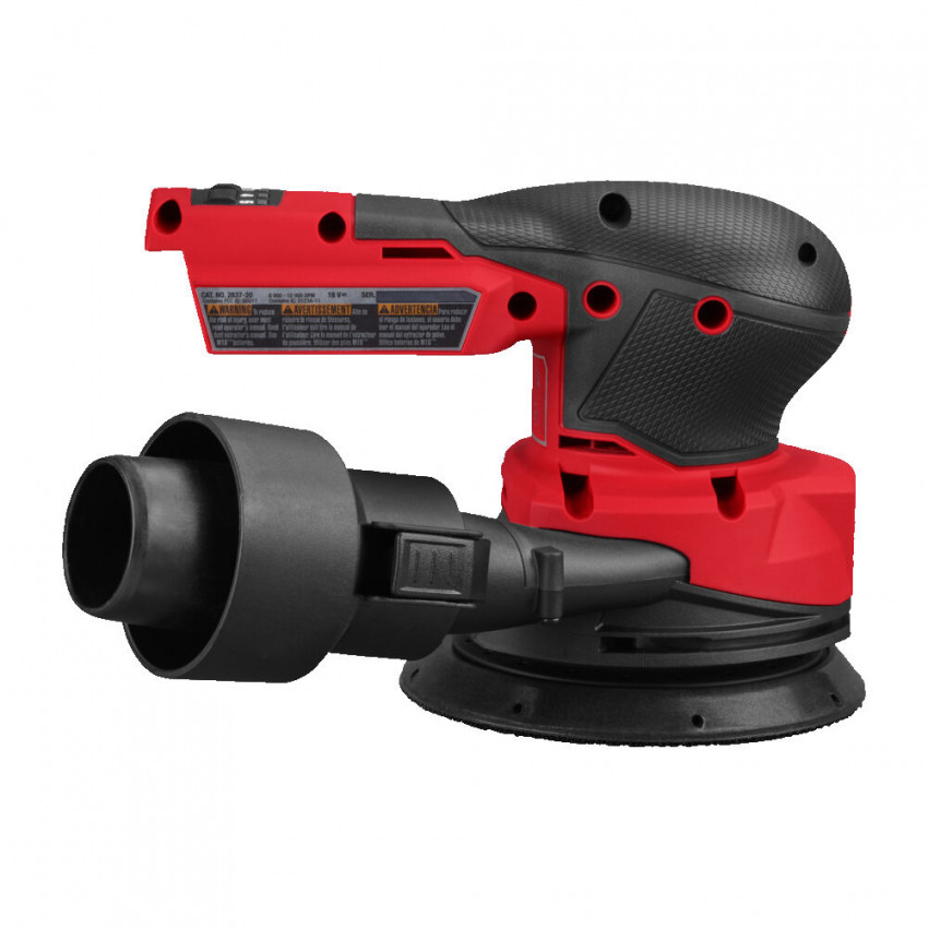 Шліфмашина ексцентрикова акумуляторна безщіткова MILWAUKEE M18 FROS125-0B Ø125мм (каркас)-4933498253