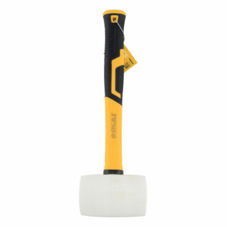 Киянка гумова біла 680г фібергласова рукоятка SIGMA (4317311)-[articul]